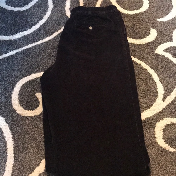 L.L. Bean Black Corduroy Pants - Picture 6 of 6